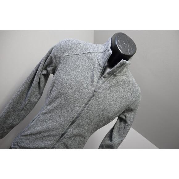 Duluth Trading Co. Full Zip Fleece Sweater Gray Polyester Womens Size Small - Picture 4 of 7